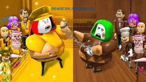 Побег из тюрьмы БАРРИ для бедных и богатых! Анимация Роблокс