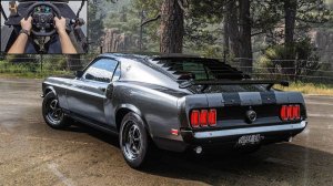 John Wick Ford Mustang 1969 - Forza Horizon 5 ｜ Logitech G923 Steering Wheel