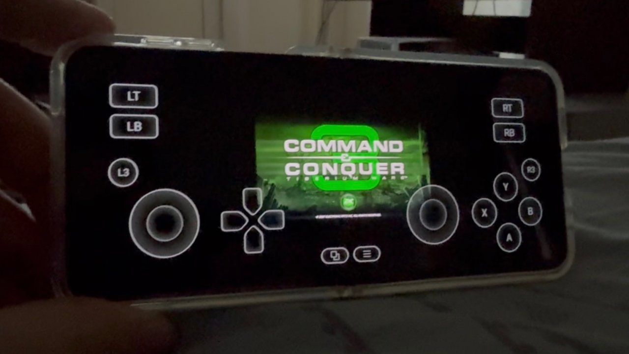 Запуск Command & Conquer 3: Tiberium Wars  на мобильном телефоне