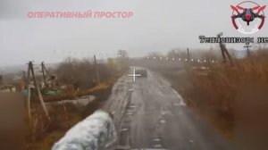 💥🏴⚡Разнос колонны укро-вояк под Купянском от 6 армии