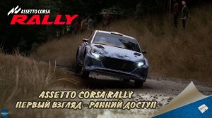 ASSETTO CORSA RALLY. ПЕРВЫЙ ВЗГЛЯД - РАННИЙ ДОСТУП | Moza R5
