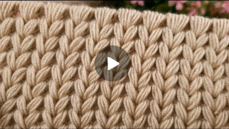 ТУНИССКОЕ ВЯЗАНИЕ КРЮЧКОМ❤ #все_в_жизни_связано #вязаниекрючком #тунисскоевязание смотреть онлайн