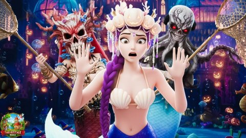 Спасение РУСАЛКИ РУМИ от ЗАГОВОРА МИРЫ И ЗОИ на ХЭЛЛОУИН KPOP Demon Hunters