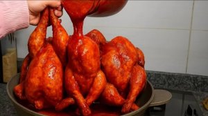 Золотая сочная Курица Вот как вкусно готовится целая курица, вы точно будете поражены ее вкусом!!