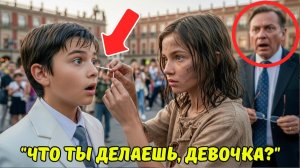 Сын МИЛЛИОНЕРА был слеп… пока одна ДЕВОЧКА не достала из его глаз ТО, чего никто не мог представить