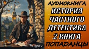 АУДИОКНИГА. ПОПАДАНЦЫ "ИСТОРИЯ ЧАСТНОГО ДЕТЕКТИВА 2" 2 КНИГА