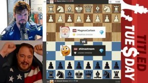 Битва с КОРОЛЁМ ШАХМАТ! Магнус Карлсен - Александр Шиманов 11.11.2025