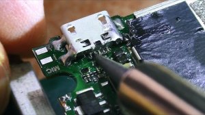 NOKIA замена разъема зарядки Micro USB