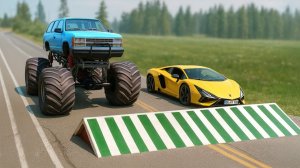 МАШИНКИ ВИДЕО ПРО МАШИНКИ СИМУЛЯТОР КРАШ-ТЕСТА ПЕРЕЕЗД ПРЕПЯТСТВИЯ ЦВЕТНЫЕ МАШИНКИ ИГРУШКИ МАШИНКИ