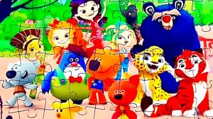 Пазл 🧩 для детей и малышей | Видео для детей | Мультики с игрушками | Мимимишки Кеша и Тучка