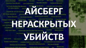 АЙСБЕРГ нераскрытых убийств Часть 28 | Дамасское дело, Мора Мюррей, Вирджиния Рапп
