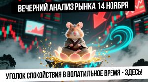 Вечерний анализ рынка 14 ноября. Падение рынков, локальные идеи. Рынок РФ обречен? КУКЛ и нерезы!