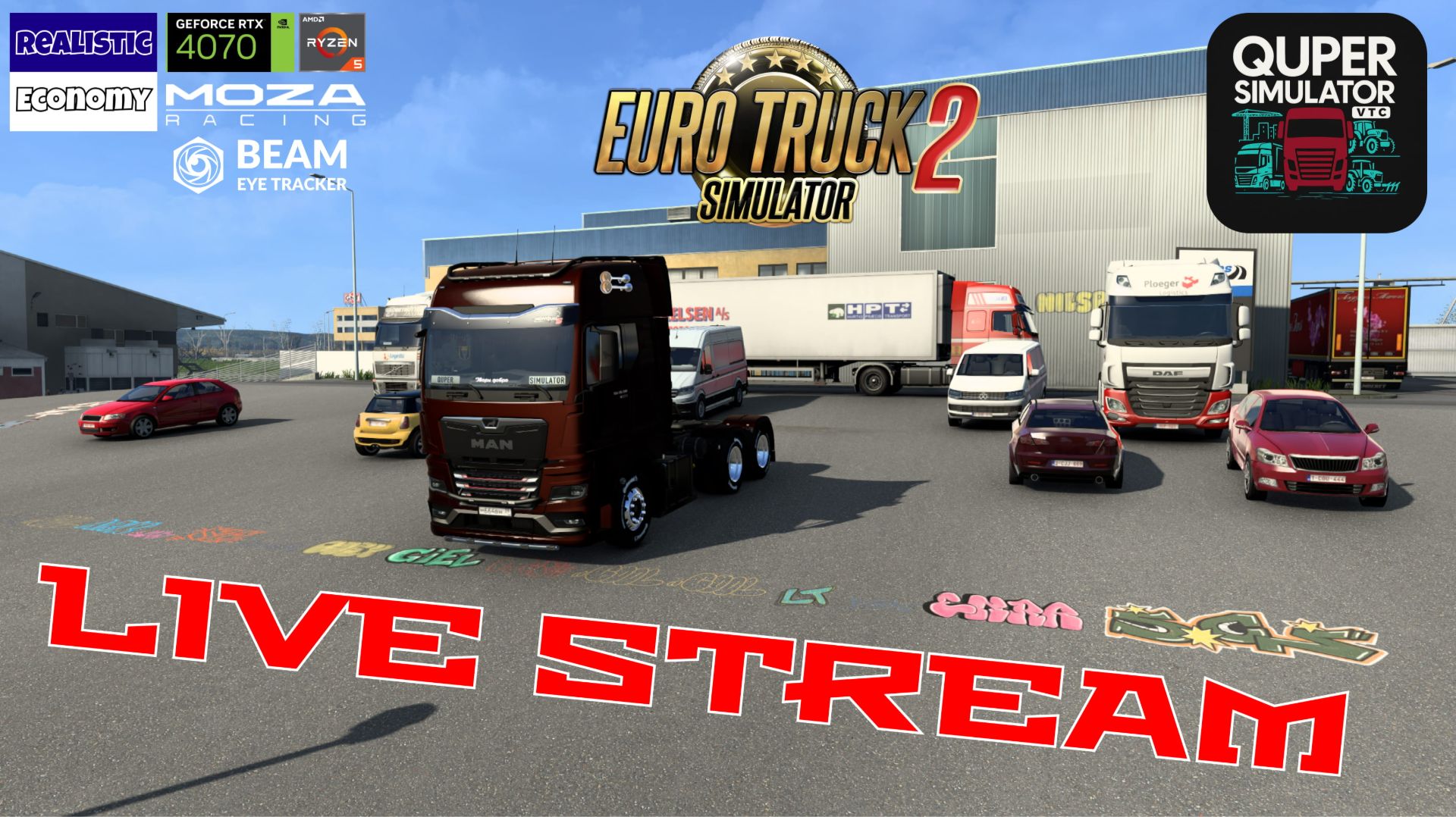 ETS2 | Выполняю Ивент ВТК | Quper Map Combo | s09e46