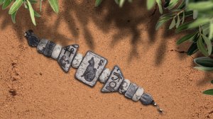 Браслет с кахолонгом и Бастет