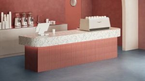 Цветной керамогранит "под бетон"