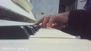 Пианино: русская народная "Во кузнице"