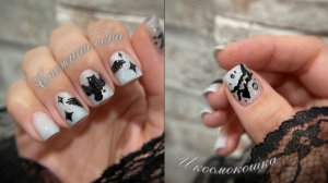 Снежная сова и космокошка