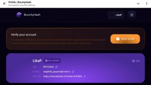 В игре версия веб привязываем баунтихеш к телеграм - выполняем задание👍
