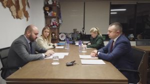 Встреча Губернатора с председателем "Движения Первых" в Москве