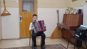 Русская народная песня"Как под яблонькой"