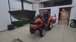 Обзор японского мини-трактора Kubota GL23