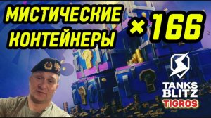 166 Мистических контейнеров Tanks Blitz / Ушел в плюс!