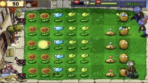 Зомби против растений. 7 уровень