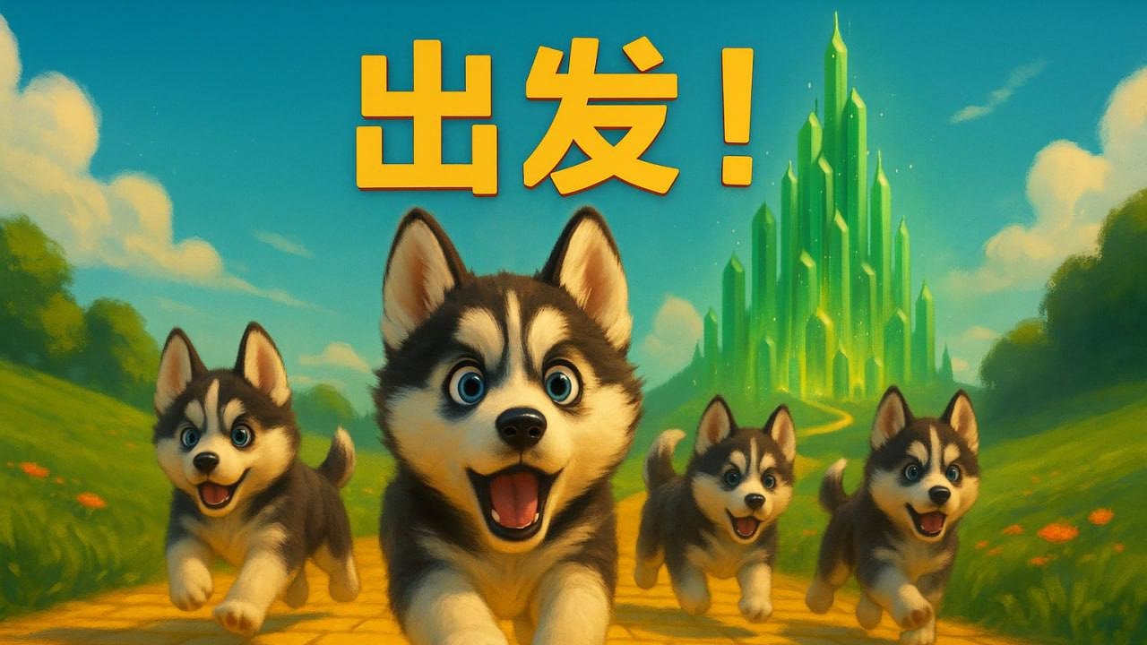 冒险之歌：小狗们前往翡翠城