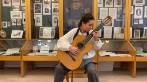 XI СПб конкурс им. Тарреги, Папырина Варвара, Э. Вилла- Лобос "Этюд №1"