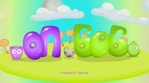 Оп и Боб - Белый и Синий Учим Разницу Учим Цвета - Развивающее  Для Детей