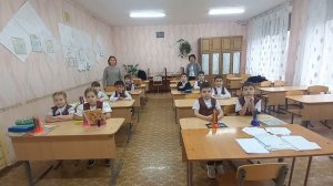 от 1в класса школа 5 г. Азнакаево космонавту Сергею Рыжикову привет.