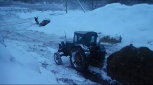 Тяжелые день тракториста. Часть 2.