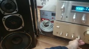 ч.8 Слушаем ленточный супертвиттер. Апгрейд японской винтажной полочной акустики 1986 года Onkyo PS-