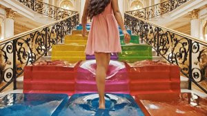 По какой лестнице вы бы поднялись? | Успокаивающий и расслабляющий ASMR от ИИ ☺️🎧