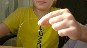 делаю кольцо из бисера крестиком