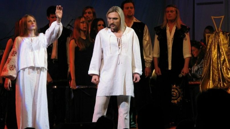 Пётр Елфимов - Ария Гусляра (Концерт памяти Владимира Мулявина, Минск, 12.01.2011 г.)