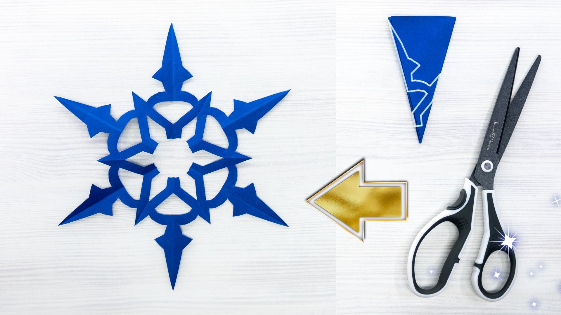 Создайте идеальную рождественскую снежинку из бумаги смотреть онлайн