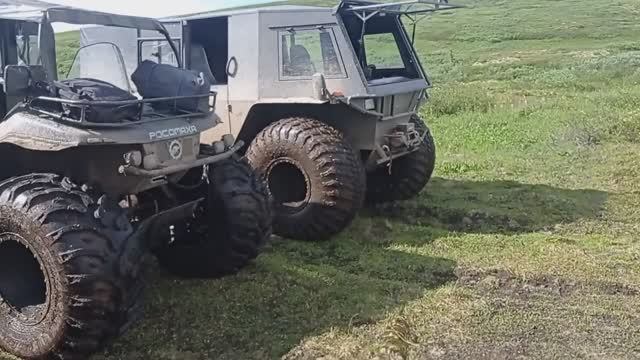 Экспедиция к истокам р. Мана на вездеходах!!