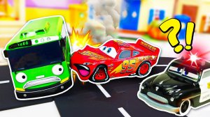 Тюрьма для Молнии Маквина! Мэтр и Маквин спасают день и старушку!