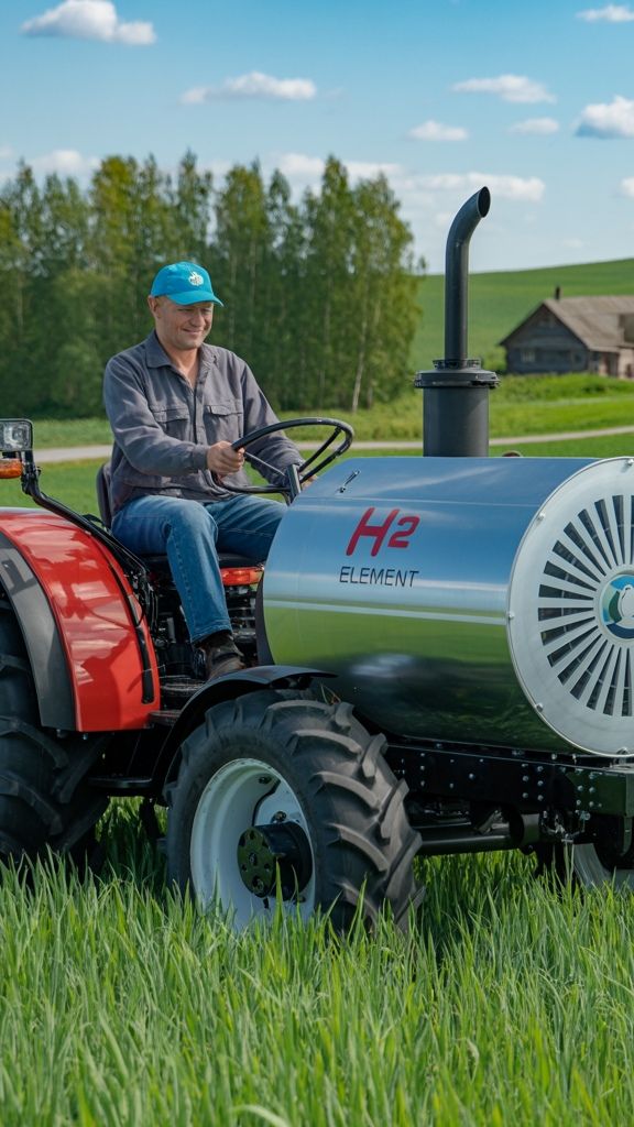 #ℍ²𝔼𝕃𝔼𝕄𝔼ℕ𝕋 🚘 ТРАКТОР + Водородный Генератор