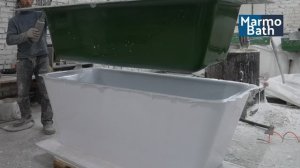 Marmo Bath производство ванн из литьевого мрамора в России