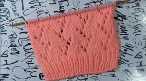 МК Узор спицами