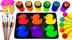 ИГРАЕМ В СЛАЙМЫ ЗАЛИВАЕМ В ФОРМЫ УТОЧЕК ВИДЕО ДЛЯ ДЕТЕЙ ДЕТСКИЙ КАНАЛ ИГРАЛКИ-ЗАЛИПАЛКИ