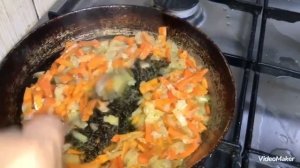 Рыба с овощами