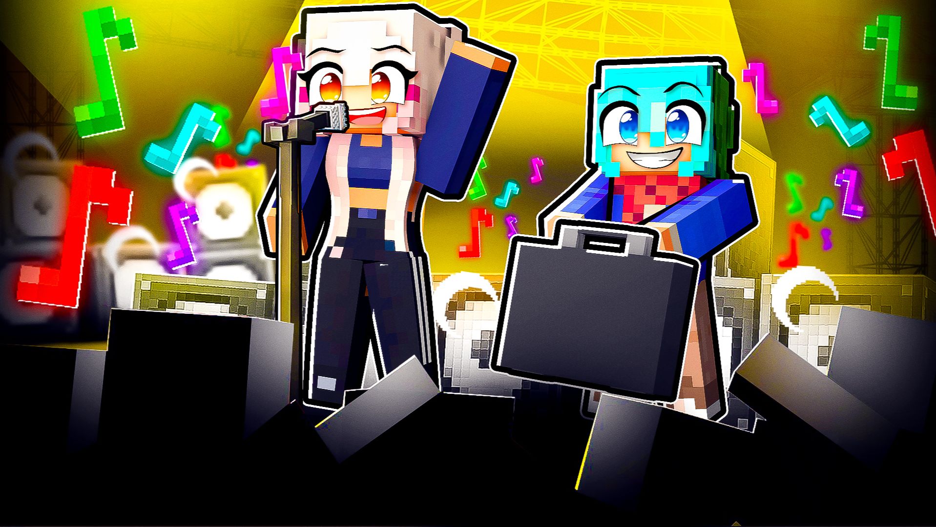 Моя Сестра Стала Суперзвездой в Майнкрафт!