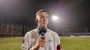 Иван Терентьев: для меня было важно сыграть против основного состава #Терентьев #Зенит #Чемпионы