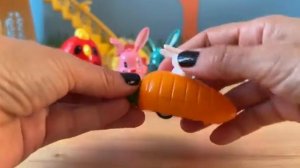 Пасхальные весенние заводные игрушки распаковка ASMR