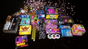 Предновогодний Большой Топ Наземных Фейерверков,Ночной Обзор Пиротехники