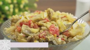 🥗🍆 Салат с Запечёнными Баклажанами — Нежно и Вкусно! 😋