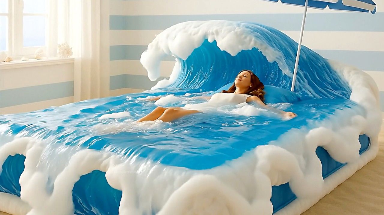 ASMR Какую подушку для сна вы бы выбрали? 🛋️ Невероятно приятный и необычный АСМР-видео с ИИ смотреть онлайн